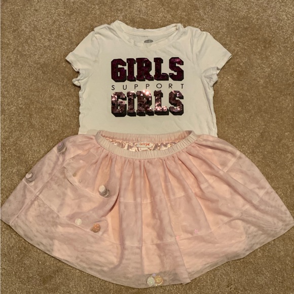 Old Navy Girls Support Girls color change flip sequin tshirt - Picture 13 of 14